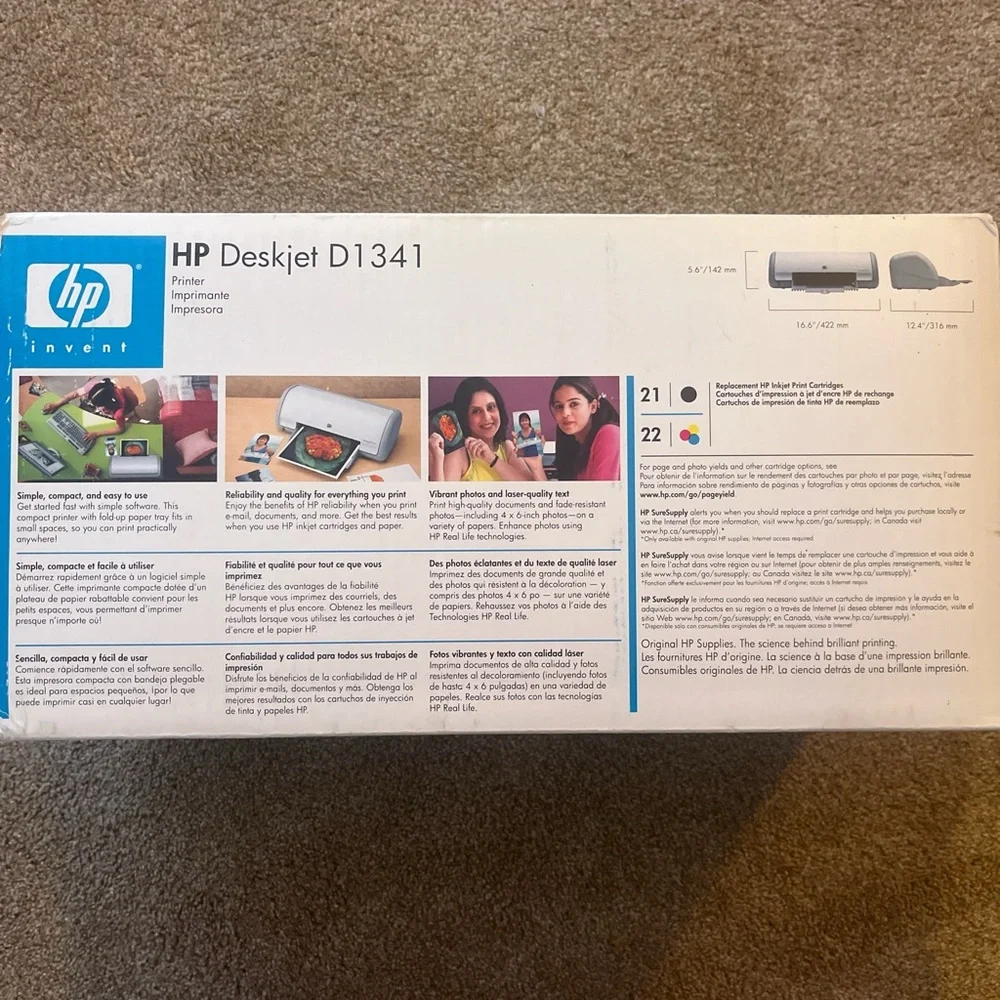 HP Deskjet D1341 Printer